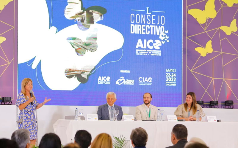 instalación del 50° Consejo Directivo de la Asociación Iberoamericana de Cámaras de Comercio (Aico)