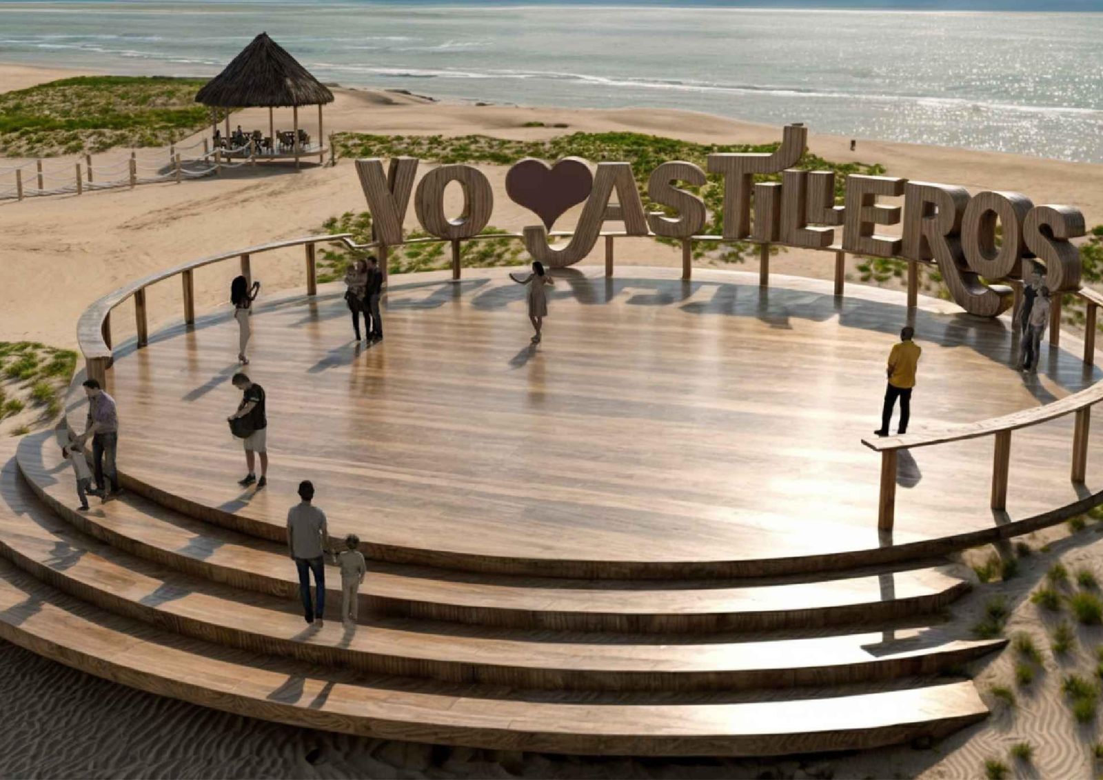 Diseño final de playa de Punta Astilleros c63