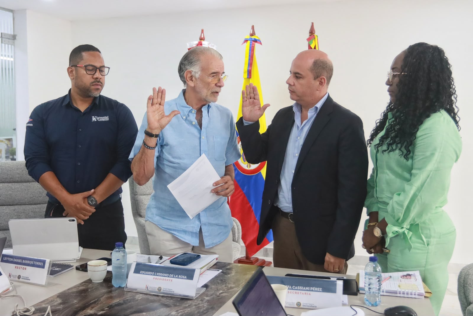 Camilo Noguera asume como delegado presidencial ante el Consejo Superior de la Universidad del Atlántico Camilo Noguera asume como delegado presidencial ante el Consejo Superior de la Universidad del Atlántico