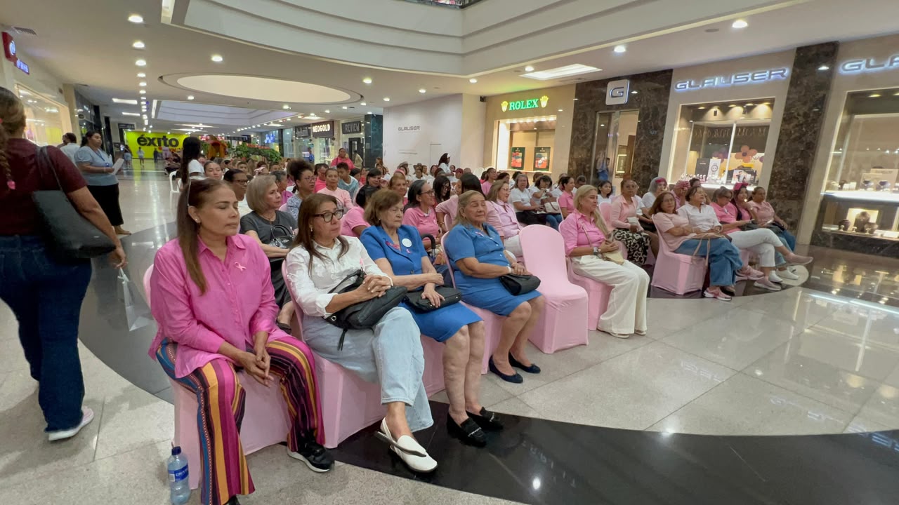 Gobernación del Atlántico y Liga Contra el Cáncer impulsan la detección temprana del cáncer de mama con el encendido del Lazo Rosado Gobernación del Atlántico y Liga Contra el Cáncer impulsan la detección temprana del cáncer de mama con el encendido del Lazo Rosado