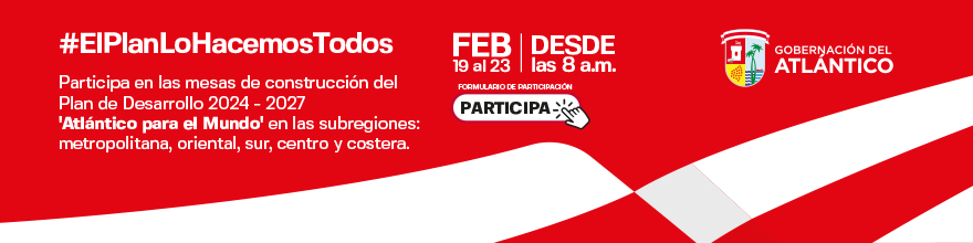 Banner: Acceso a Formulario de Participación Banner-Mesas Regionales V2