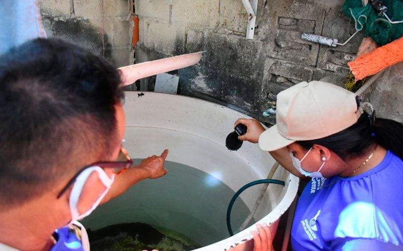 En la última semana, un equipo interdisciplinario de la Secretaría ha visitado más de 875 casas en varios sectores del municipio para realizar prevención del dengue. Atlantico Secretaria de Salud del Atlantico realiza plan de choque contra el dengue en Malambo