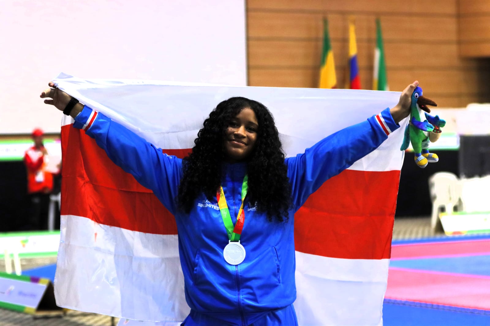 Joseling Amú y Diosan Valencia, de hapkido, fueron las primeras deportistas del Atlántico en subir al podio. Atlantico primeras medallas de plata y bronce