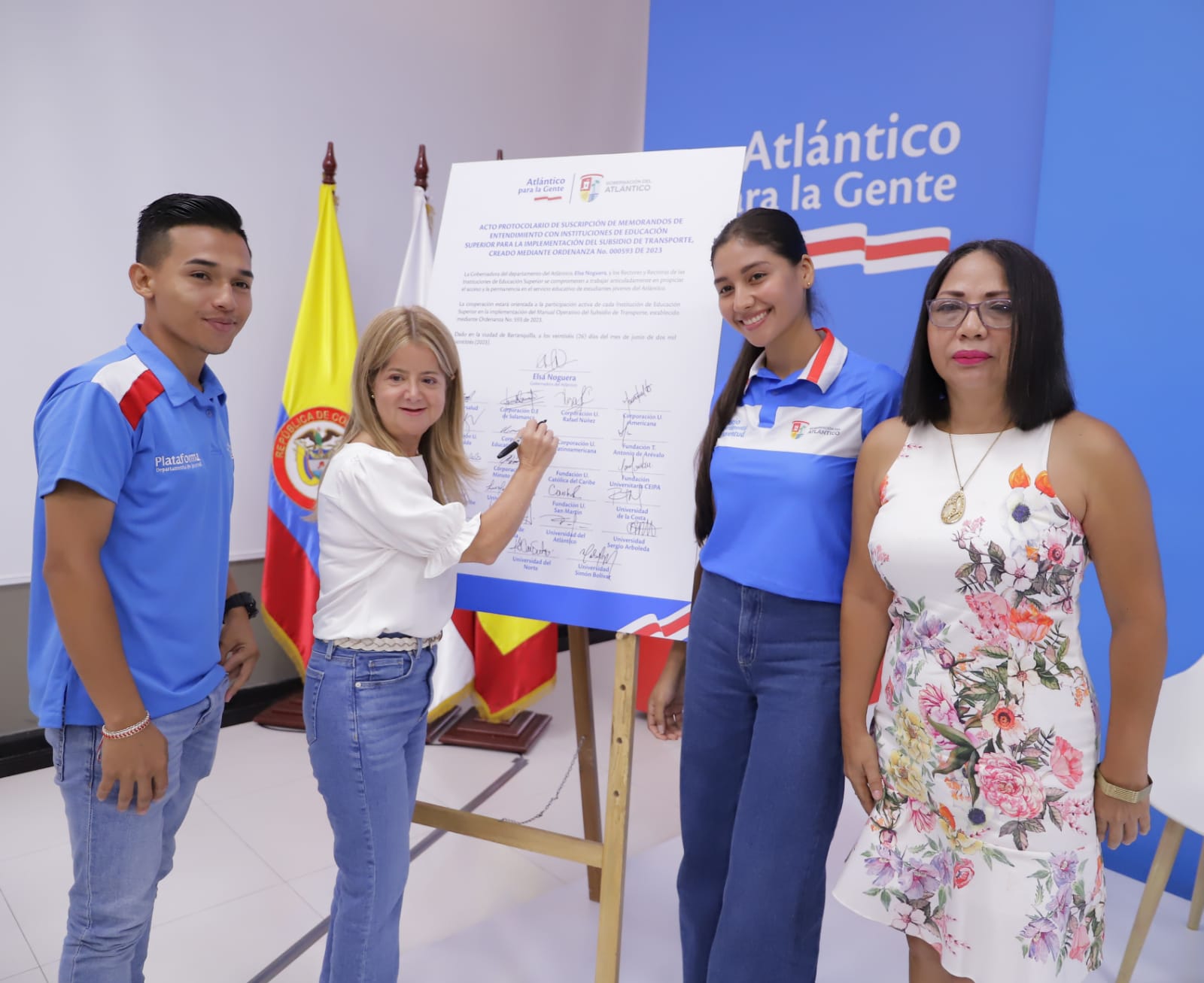 Atlantico subsidio de transporte a mas de 3 mil estudiantes universitario