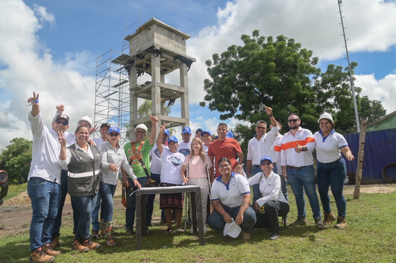 Burrusco es uno de los 33 corregimientos del Atlántico que quedará conectado al sistema de agua potable. Atlantico nuevo acueducto de Burrusco