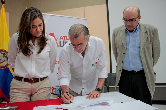 Gobernación firma convenio con la Fundación Manuel Giménez Abad