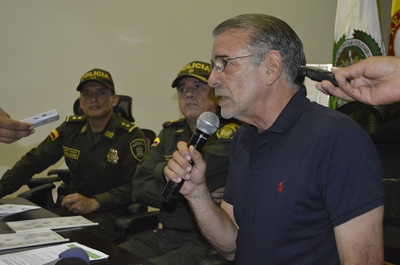 Gobernador destaca operatividad de la Policía
