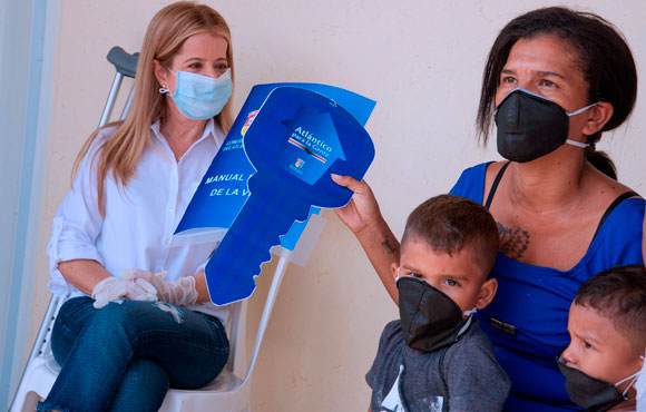 Gobernación del Atlántico inicia la entrega de 200 viviendas gratis en Santo Tomás