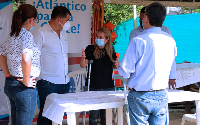 "Obras de alcantarillado en Palmar de Varela beneficiarán a más de 12 mil atlanticenses": Elsa Noguera