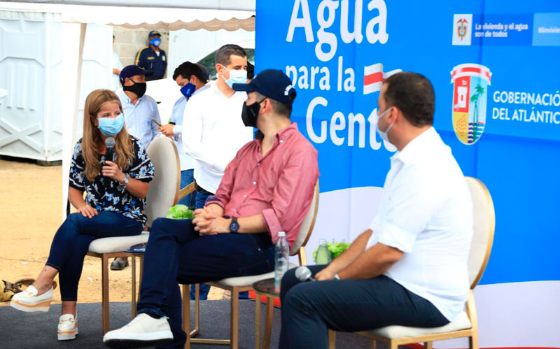 La planta de tratamiento de aguas residuales de Galapa contó con una inversión 7.175 millones de pesos logrando beneficiar a 43 mil habitantes del departamento del Atlántico.