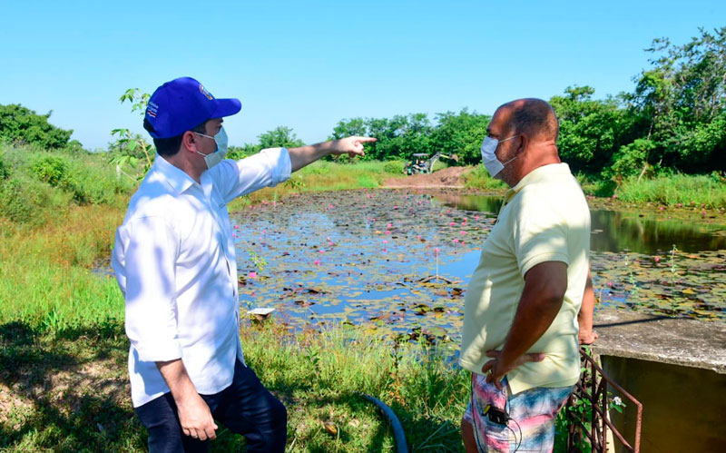 Con mejoramiento de jagüeyes, productores y pequeños ganaderos del Atlántico ya no sufrirán en época de sequía
