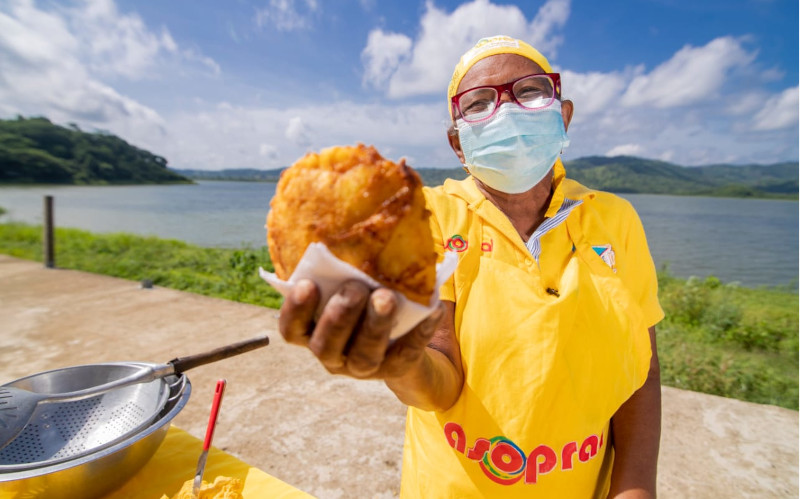 Se prenden los fogones de la arepa de huevo en la ruta gastronómica de Sazón Atlántico