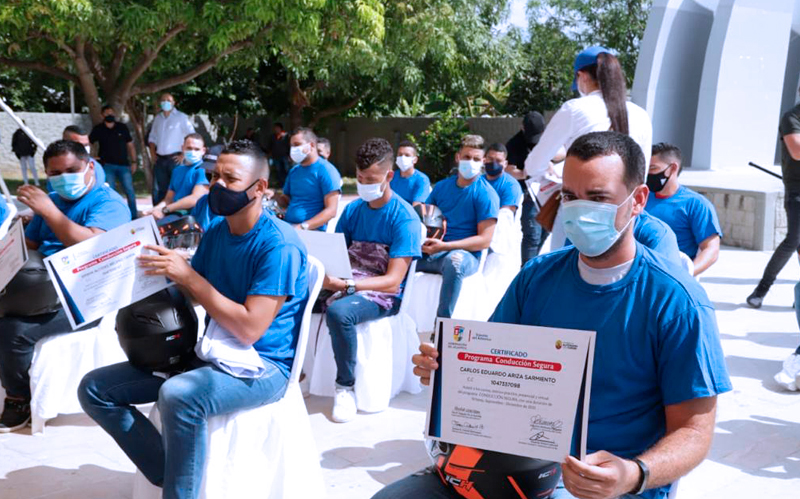 Tras recibir 3.284 inscripciones, Tránsito del Atlántico inicia proceso de selección de beneficiarios a los Cursos de Conducción Segura 2021