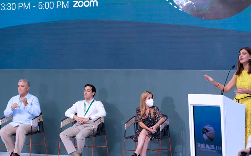 "Con la APP del Río Magdalena es posible tener un río navegable, seguro 24/7 y con una logística confiable": Elsa Noguera.