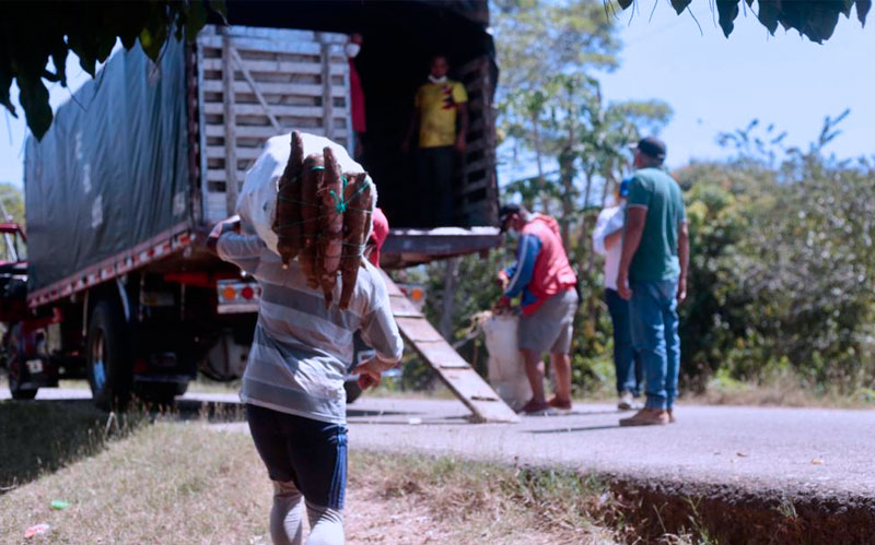 Gobernación del Atlántico apoya a campesinos del departamento para la comercialización de la yuca