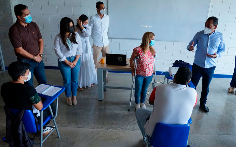Foto salón de Clases UniAtlántico