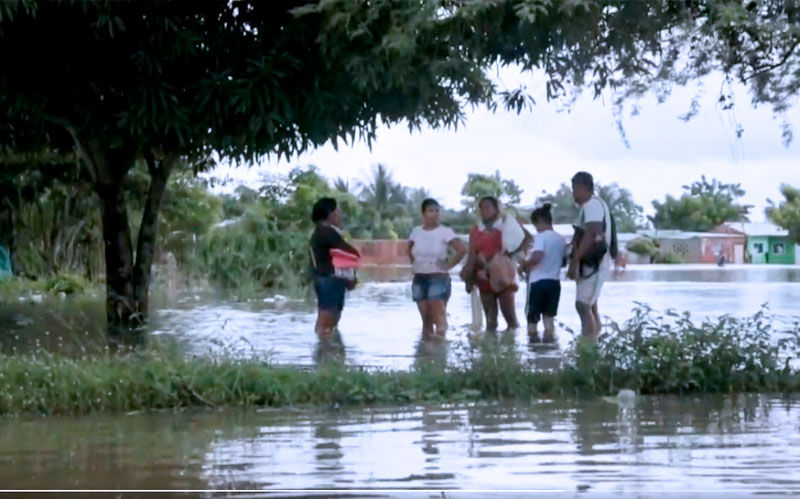 Gobernación del Atlántico acompaña censo de familias afectadas por lluvias