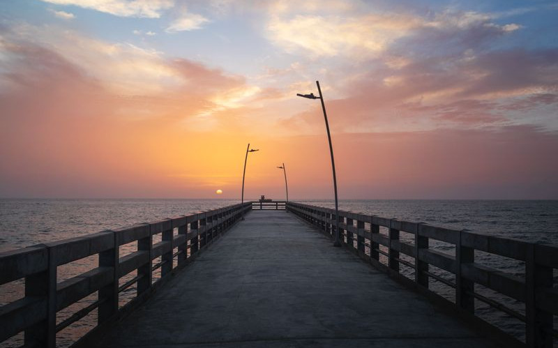 Foto muelle recuperado de Puerto Colombia