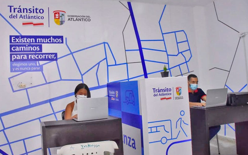 Tránsito del Atlántico inauguró en Juan de Acosta su primera oficina informativa