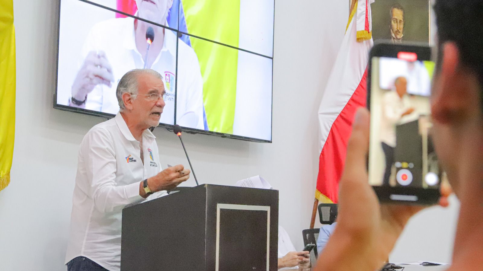Duma departamental aprobó iniciativas claves del ‘Atlántico para el Mundo’ de Eduardo Verano Abril-0110